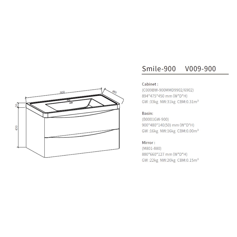 Smile Vanity - Premium from Kimo Group - Just GHS3750! Shop now at Kimo in Ghana