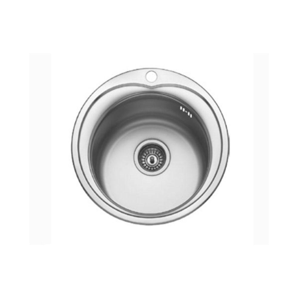 Inset Kitchen Sink Round Bowl - Premium Kitchen from Ctesi - Just GHS395! Shop now at Kimo in Ghana