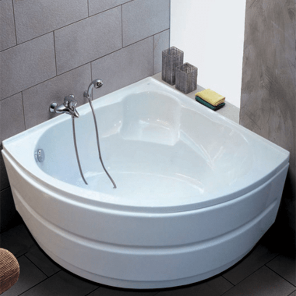 Credo Corner Bathtub with Panel - Premium Baths from Ideal Standard - Just GHS12600! Shop now at Kimo in Ghana