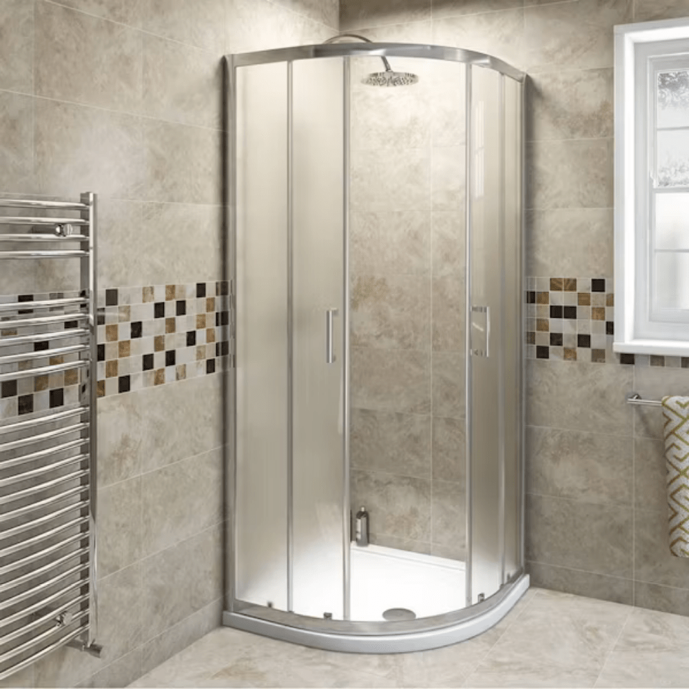 Cubito Pure 90x90cm Corner Shower Enclosure - Premium Showers from Jika - Just GHS8950! Shop now at Kimo in Ghana