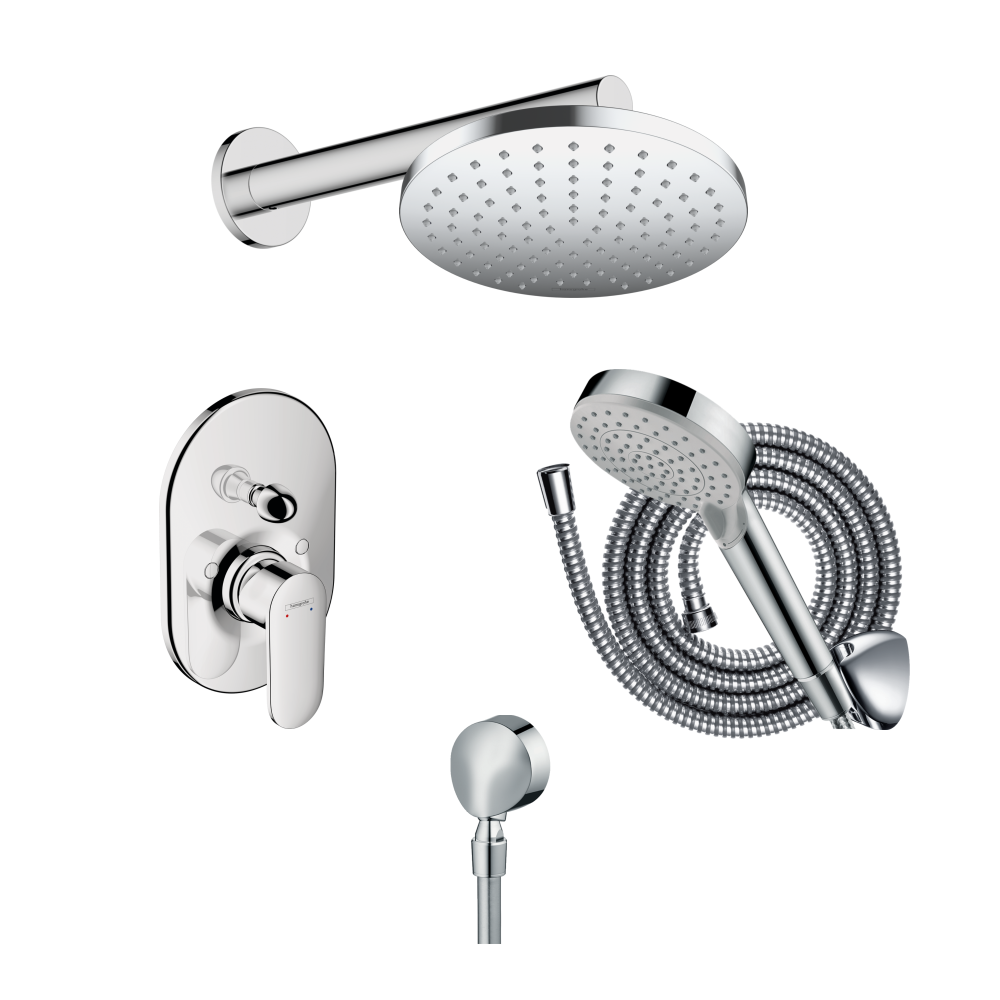 Hansgrohe Vernis Blend Chrome - Premium combo sets from kimo - Just GHS4775! Shop now at Kimo in Ghana