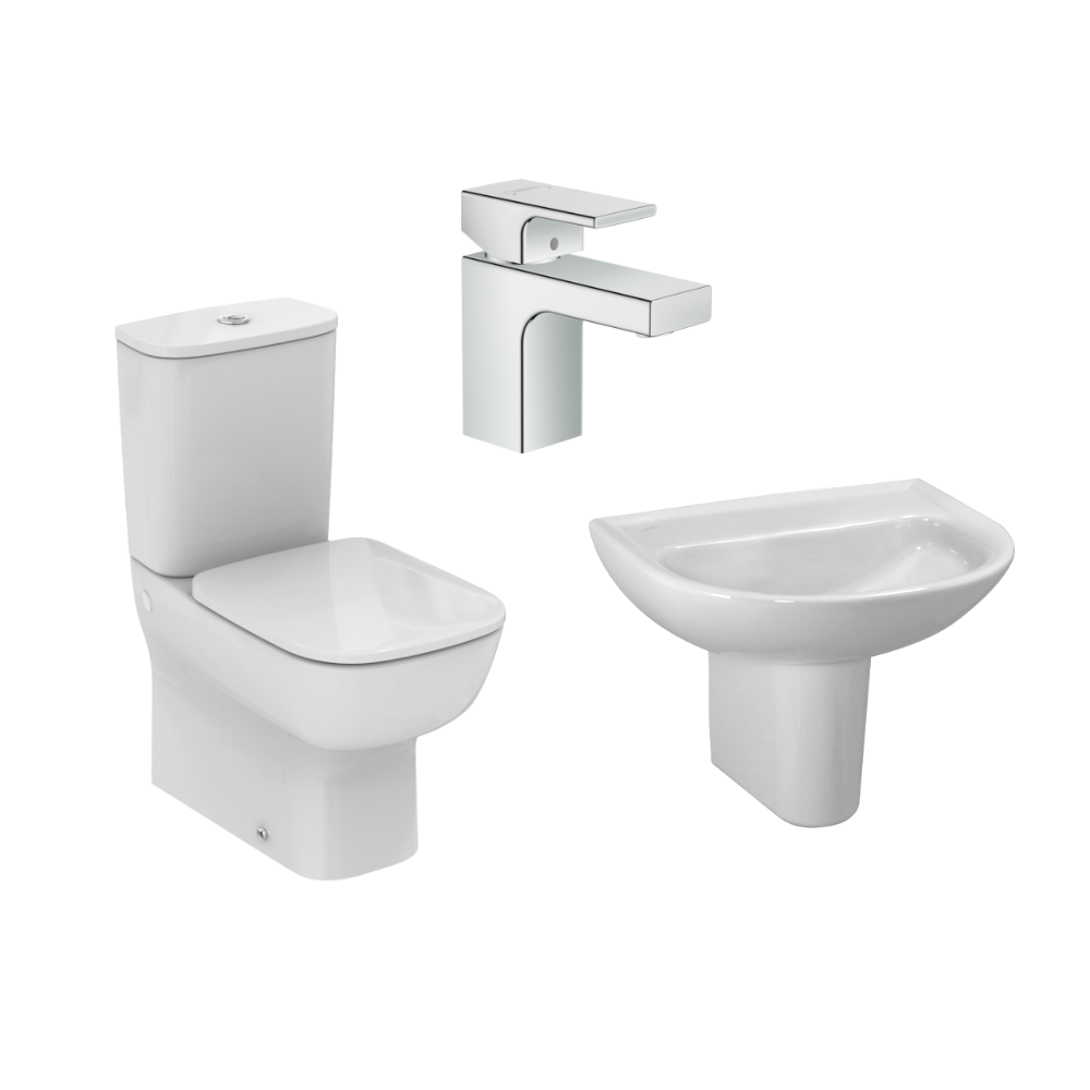 WC/Basin/Mixer Set 3 - Premium combo set from Kimo Group - Just GHS4950! Shop now at Kimo in Ghana