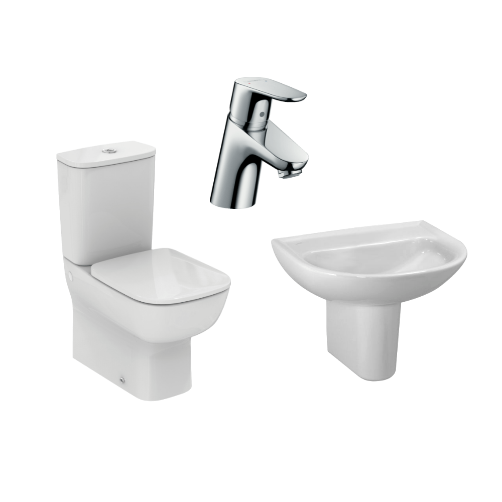 WC/Basin/Mixer Set 5 - Premium combo set from Kimo Group - Just GHS4750! Shop now at Kimo in Ghana