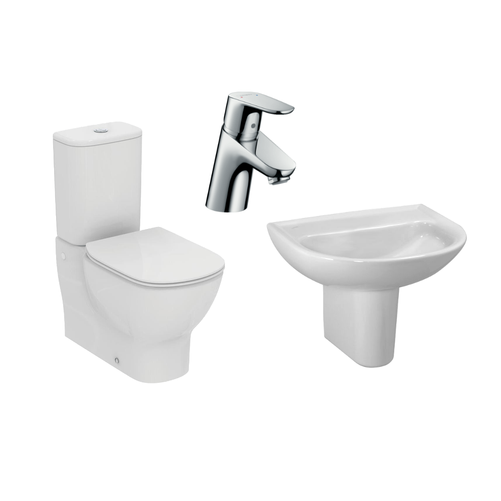 WC/Basin/Mixer Set 2 - Premium combo set from Kimo Group - Just GHS7000! Shop now at Kimo in Ghana