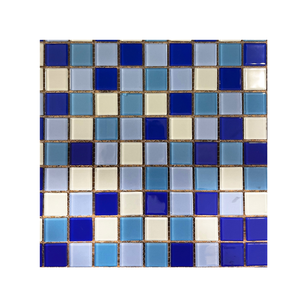Vibrant Glass Mosaic Tile - Premium Tiles from Kimo Group - Just GHS27! Shop now at Kimo in Ghana