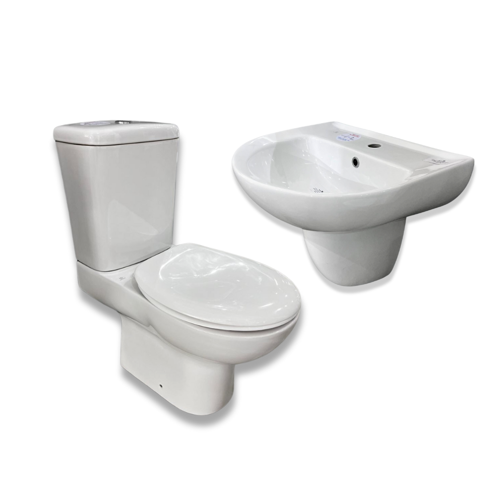 Ideal Standard Plan WC & Space Basin - Premium combo sets from Ideal Standard - Just GHS2790! Shop now at Kimo in Ghana
