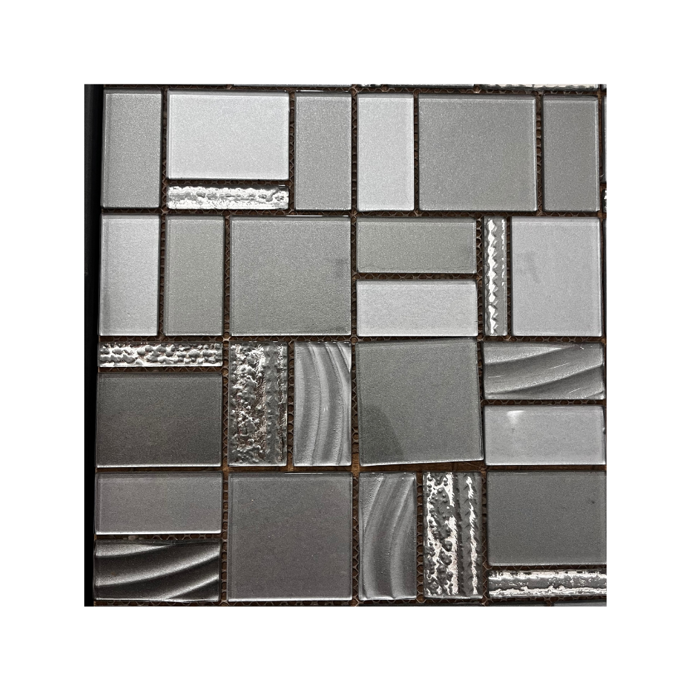Grey Lux Mosaic Tile - Premium Tiles from Kimo Group - Just GHS67! Shop now at Kimo in Ghana