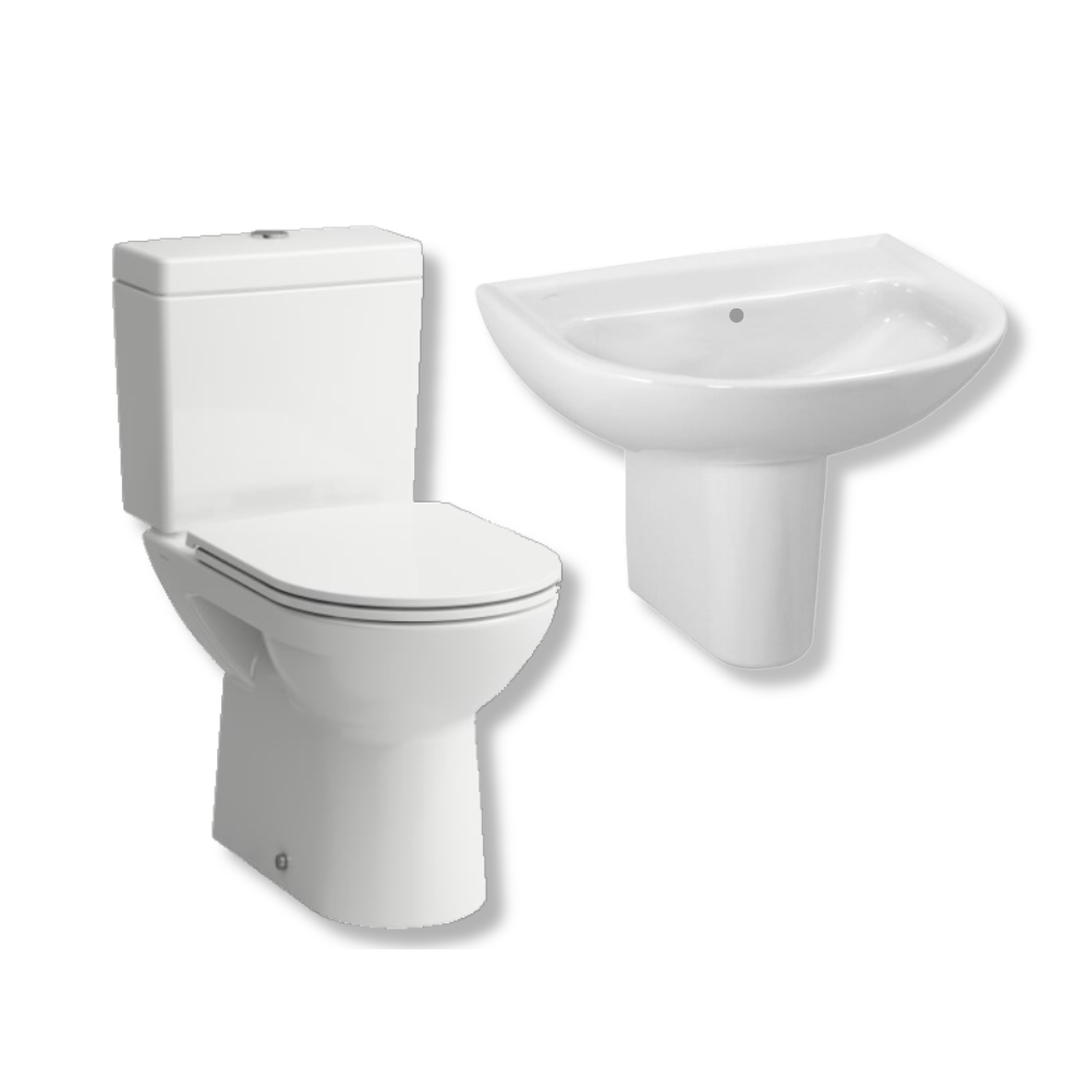 Laufen Pro B WC & Basin Set - Premium combo sets from Laufen - Just GHS4650! Shop now at Kimo in Ghana