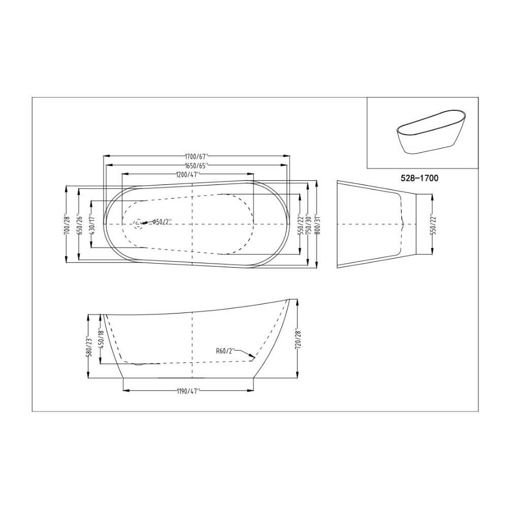 Allure-T Bathtub - Premium Baths from Tona - Just GHS8500! Shop now at Kimo in Ghana