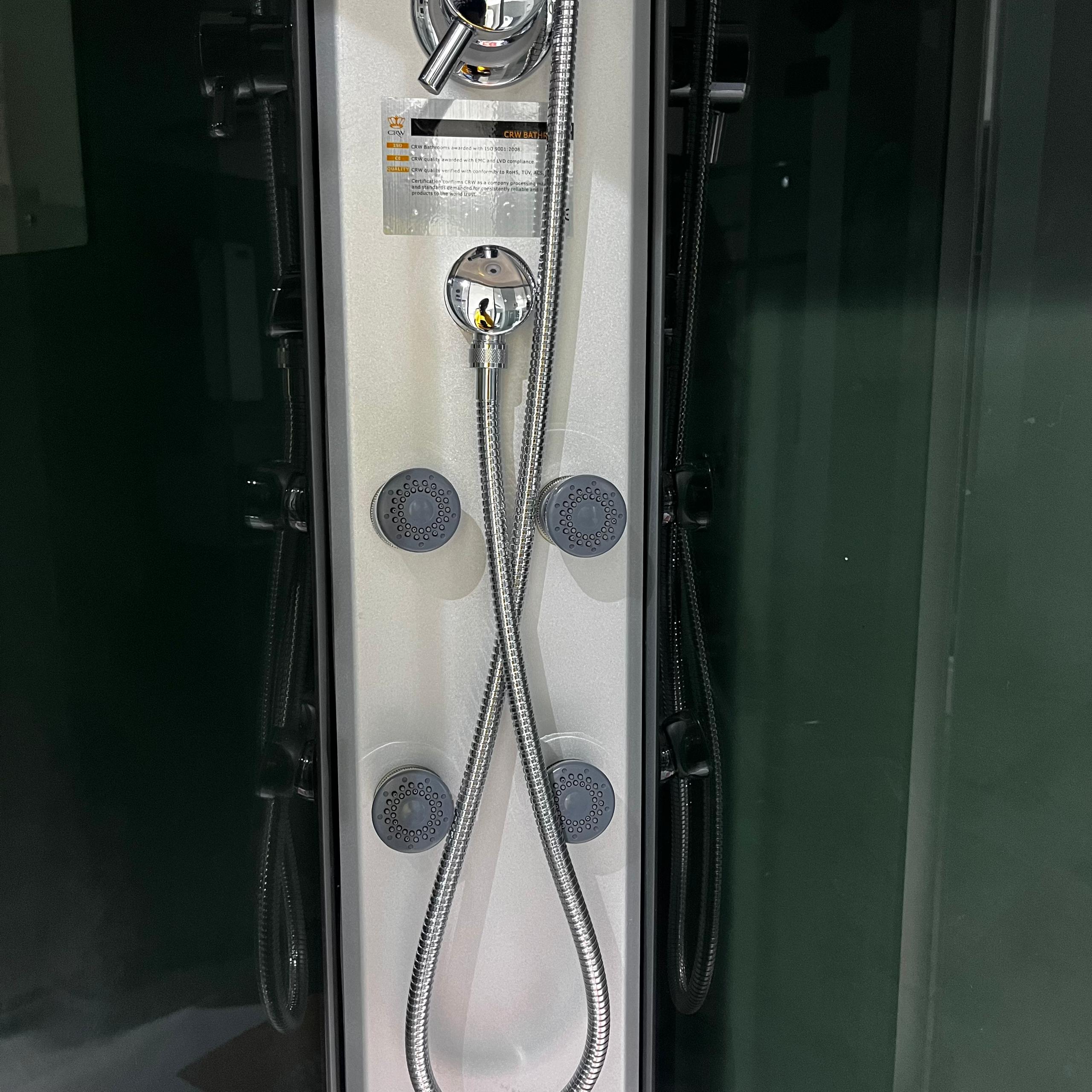 CRW Hydro Shower Enclosure F126 - Premium Steam & Hydro Showers from CRW - Just GHS20350! Shop now at Kimo in Ghana