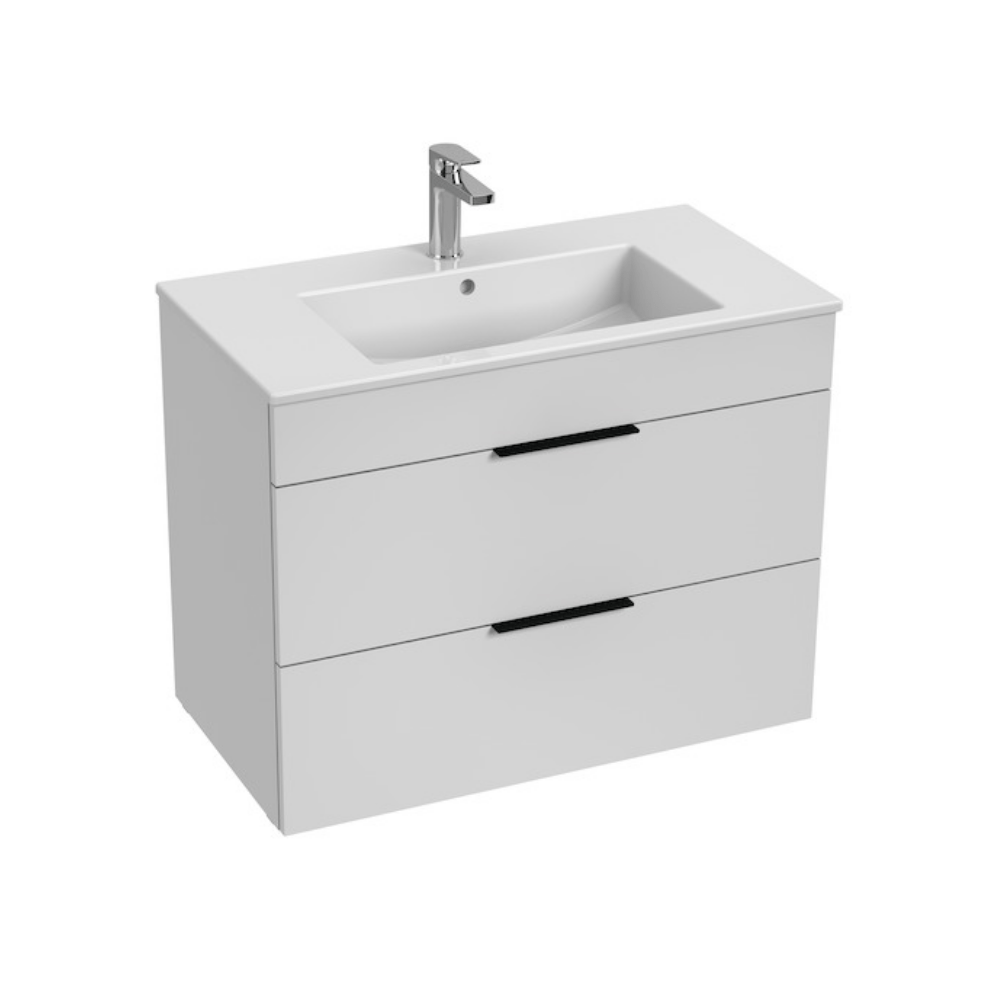 Cube Vanity 2 Drawers 100cm - Premium Furniture & Mirrors from Jika - Just GHS4950! Shop now at Kimo in Ghana