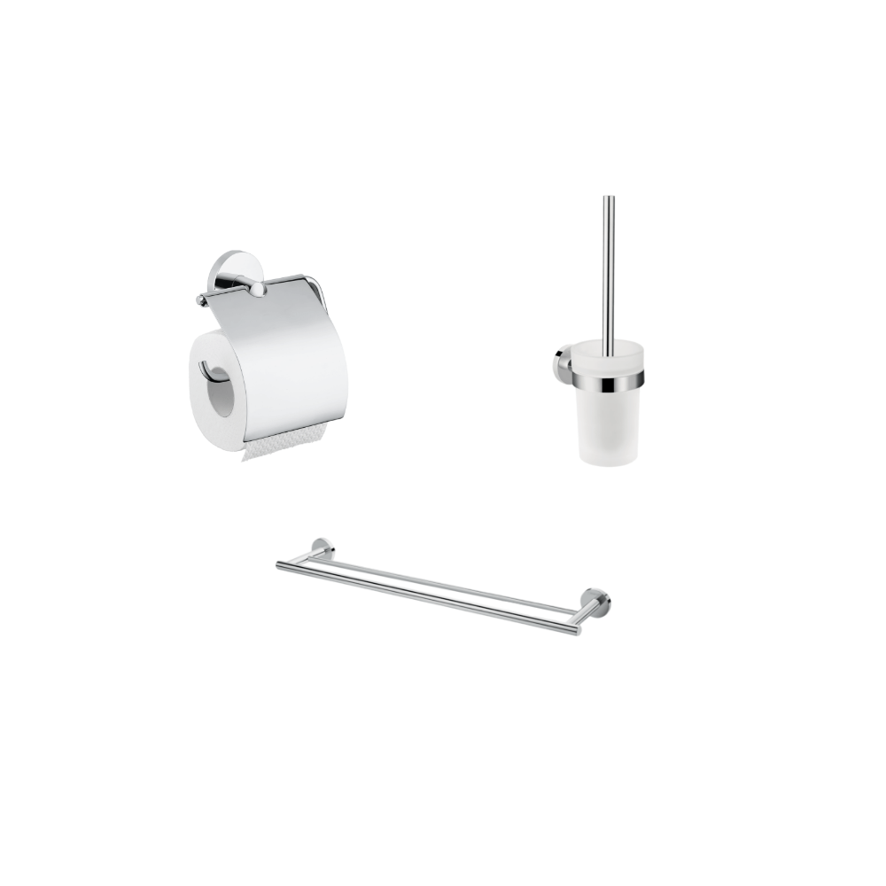 Logis Uni 3pcs Accessories Set - Premium Accessories from Hansgrohe - Just GHS1200! Shop now at Kimo in Ghana