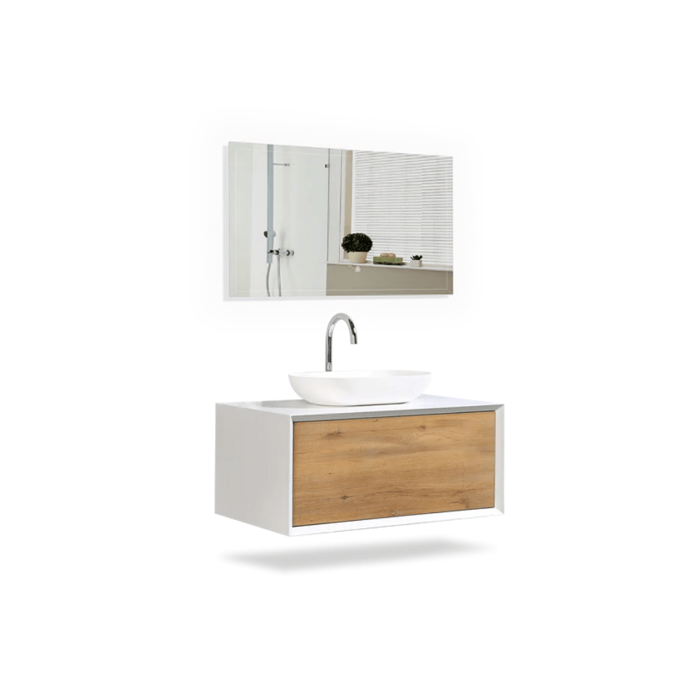 Fiona Vanity Cabinet 90cm - Premium Furniture & Mirrors from Tona - Just GHS5995! Shop now at Kimo in Ghana